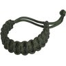 Pulseira Paracord 550lb Bracelete Tático 2,5m Corda De Sobrevivência Verde Oliva - 1
