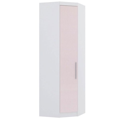 Guarda Roupa de Canto Diagonal Modulado 70cm 1 Porta Alpes Luciane Móveis