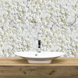 Painel Floral Decorativo 5 Unidades Placas de Flor Artificial 60x40 para Casamentos e Festas - 10