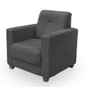 Ver imagem 5 de Poltrona Cadeira para Sala Confortável Reforçada Veneza Suede