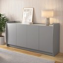 Ver imagem 1 de Buffet Aparador Sublime 160 Cinza Off White - Gelius