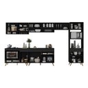 Ver imagem 2 de Armário de Cozinha Modulada Completa 357cm com Balcão para Cooktop Veneza Multimóveis Mp2274