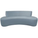 Ver imagem 7 de Sofá Orgânico 04 Lugares 230cm Mônaco Bouclé Azul Claro - Nexta Casa