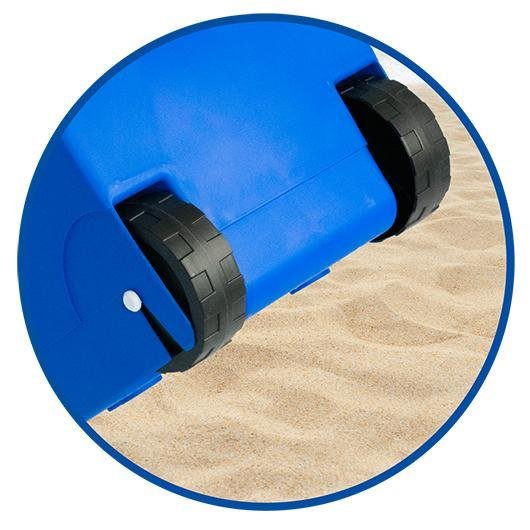 Cooler Térmico Prático com Rodinhas 32 Litros Azul Arqplast - 2