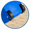 Ver imagem 2 de Cooler Térmico Prático com Rodinhas 32 Litros Azul Arqplast