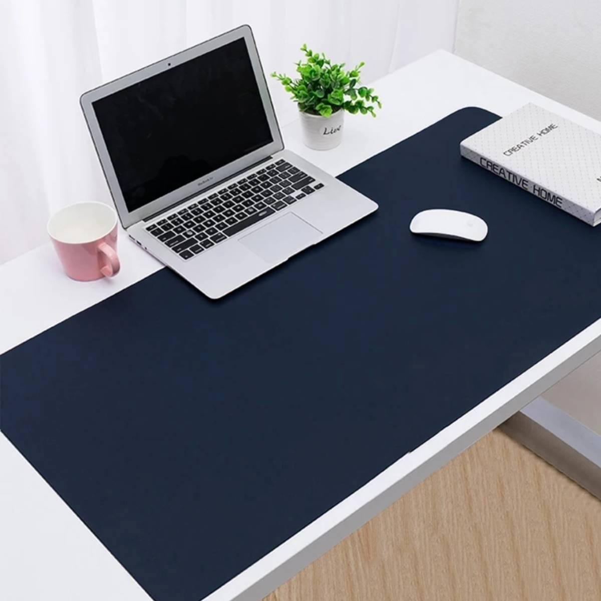 Mouse Pad Extra Grande 120x60 Couro Ecology Tapete Mesa Fino ...