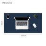 Mouse Pad Extra Grande 120x60 Couro Ecology Tapete Mesa Fino - 4