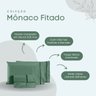 Jogo de Cama Lençol Mônaco Fitado com Fronhas King 04 Peças - Tecido Listrado Percal 300 Fios Acetin - 4