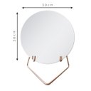 Ver imagem 4 de Espelho Decorativo Circle Mesa New / Rosa 30cm Redondo