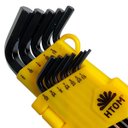 Ver imagem 3 de Jogo 12 Chave Allen Hexagonal Abaulada Longa Polegadas Cr-v