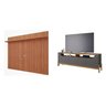Rack com Painel Ripado para TV até 60 Polegadas 100% MDF Moema Espresso Móveis - 2