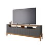 Rack com Painel Ripado para TV até 60 Polegadas 100% MDF Moema Espresso Móveis - 6