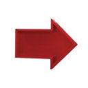 Ver imagem 1 de Nicho Prateleira Decorativa Quarto Infantil Formato Seta:vermelho