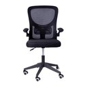 Ver imagem 2 de Kit 08 Cadeiras Escritório Rodizio Office Bytes Preto