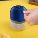 Ver imagem 3 de Mini Processador Triturador de Alimentos Alho Elétrico Cor Vermelho