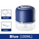 Ver imagem 2 de Mini Processador Triturador de Alimentos Alho Elétrico Cor Vermelho