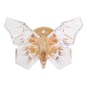 Ver imagem 1 de Arandela Borboleta de Cristal Luxo - 3 Cores de Led em Uma Única Peça