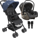 Ver imagem 1 de Carrinho de Bebe Passeio e Bebe Conforto Kiddo - Mascote Marinho