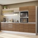 Ver imagem 1 de Armário De Cozinha Completa 300cm Branco/Rustic/Crema