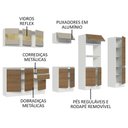 Ver mais imagens de Armário De Cozinha Completa 300cm Branco/Rustic/Crema