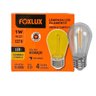 Kit 20 Lâmpadas Led E-27 Foxlux - Filamento Amarelo, 1w, 127v - 4