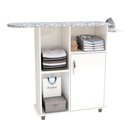 Ver imagem 1 de Tábua de Passar Roupa Miami com 1 Porta e Nicho Branco