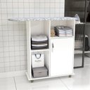 Ver imagem 2 de Tábua de Passar Roupa Miami com 1 Porta e Nicho Branco