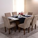 Ver imagem 4 de Caminho de Mesa Basic Liso 1 Peça 1,30m X 40cm Decorativo Tecido Oxford Preto 100% Poliéster