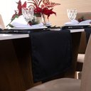 Ver imagem 3 de Caminho de Mesa Basic Liso 1 Peça 1,30m X 40cm Decorativo Tecido Oxford Preto 100% Poliéster