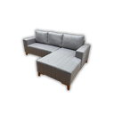 Ver imagem 1 de Sofá 3 Lugares 2,30 M Linho Cinza A230 Chaise Lisboa