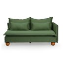 Ver imagem 3 de Sofá Modular 2 Lugares Braço Lateral com Pé Bolinha Sôma CabeCasa MadeiraOriginals