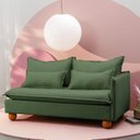 Ver imagem 1 de Sofá Modular 2 Lugares Braço Lateral com Pé Bolinha Sôma CabeCasa MadeiraOriginals