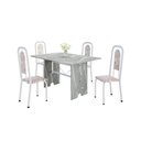 Ver imagem 2 de Conjunto Sala de Jantar com 4 Cadeiras Lara