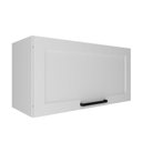 Ver imagem 6 de Cozinha Compacta Modulada Americana 3 Peças com Rodapé e sem Tampo MDF Grazi Branco