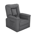 Ver imagem 5 de Poltrona Reclinável Elétrica Mx-40 Porsche Suede Confort Cinza Loja Sheep