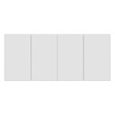 Ver imagem 7 de Aparador Buffet 4 Portas Suspenso Veneza Multimóveis V3594 Branco