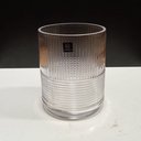 Ver imagem 6 de Vaso Decorativo de Vidro Transparente 15x12x12cm Enfeite Sala Mesa Estante
