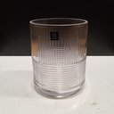 Ver imagem 2 de Vaso Decorativo de Vidro Transparente 15x12x12cm Enfeite Sala Mesa Estante