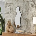 Ver imagem 2 de Espelho Decorativo Organico 90cm E19 Preto Fosco