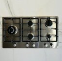 Ver imagem 5 de Cooktop À Gás 5 Bocas Cozinha Profissional Tripla Chama Mesa Inox Bivolt Cozix