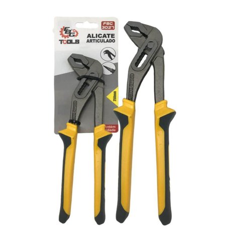 Alicate Articulado Profissional Emborrachado Bico Papagaio