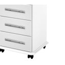 Ver imagem 4 de Balcao gaveteiro açaí 04 Gavetas Bra / Preto + rodizios PASSE BEM