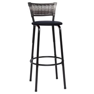 Banqueta Alta para Cozinha Junco Degradê Bancada Bistrô Balcão Ilhas Área Gourmet Piscina