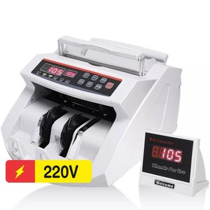 Máquina de Contar Dinheiro Cédulas Lorben Detecta Nota Falsa 220v