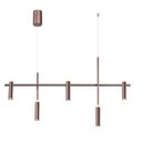 Ver imagem 1 de Pendente 120x16x70cm 5x7w 3000k 2600lm CD001S Archi Bella Iluminação