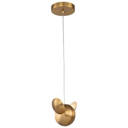 Pendente Papillon 12cm x 12cm 2x3w 3000k EG001 Bella Iluminação - 2