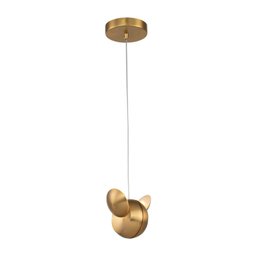 Pendente Papillon 12cm x 12cm 2x3w 3000k EG001 Bella Iluminação - 1