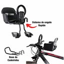 Ver imagem 1 de Cadeirinha Bicicleta Aro 29 Frontal Flexbike Dianteira Preta
