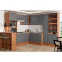 Ver imagem 4 de Balcão de Cozinha C/ Tampo Bella 2611 Canto Reto C/ 1 Porta 94cm Branco - Carraro