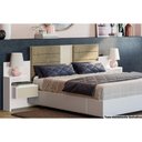 Ver imagem 1 de Cabeceira Cama Box Madeirado Casal/queen G290 C/ 2 Mesas C/ 2 Gavetas Polipropileno Branco -